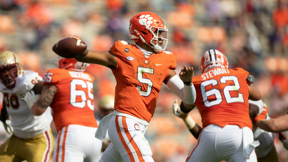 Clemson QB D.J. Uiagalelei